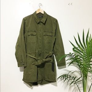 💓💚💓- New / blank nyc military green short romper💜